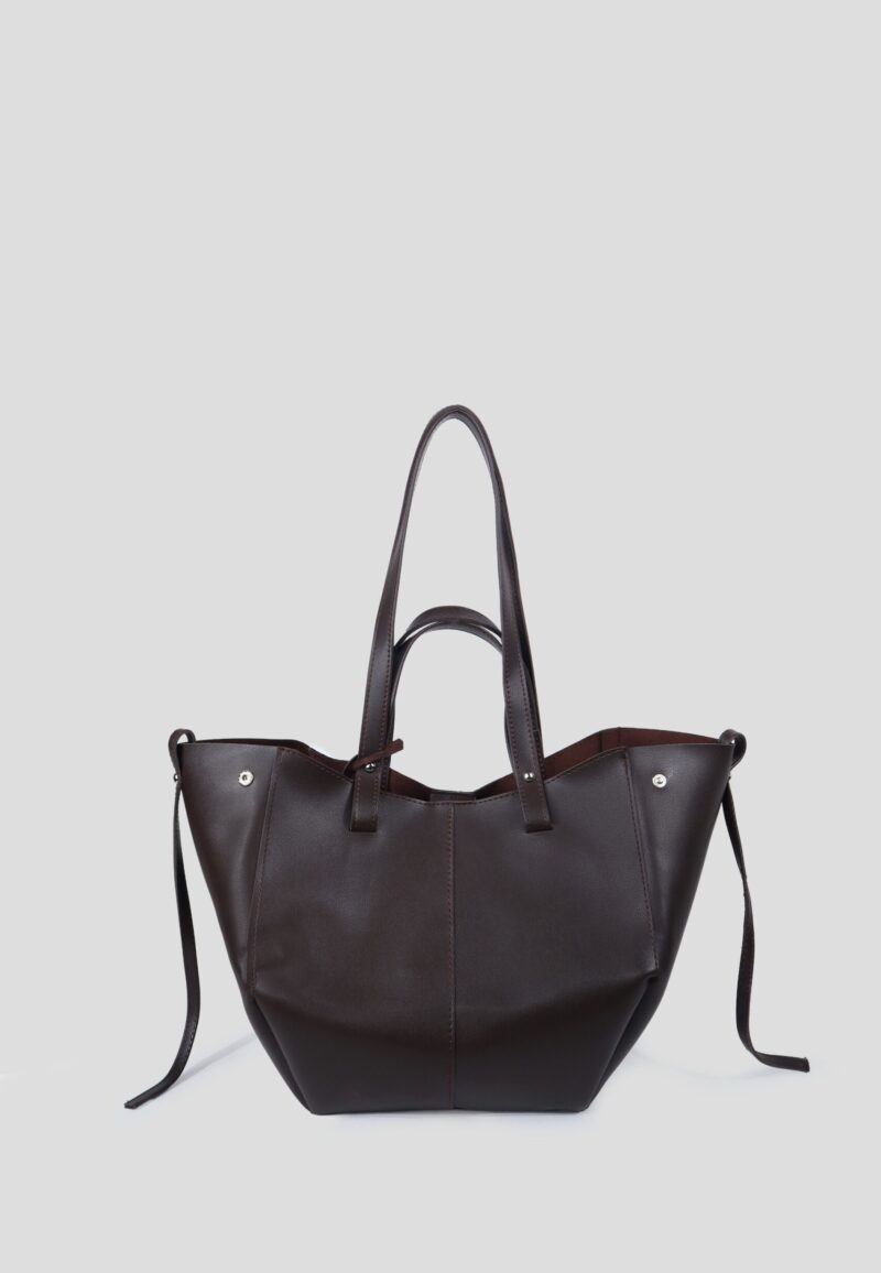 img_0513 Polene Dark Brown Bag