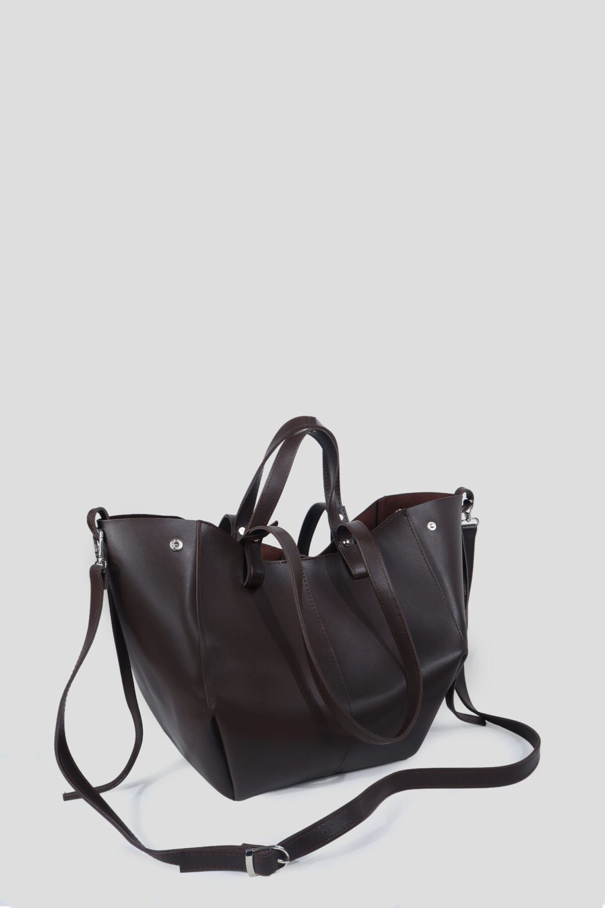 Polene Dark Brown Bag