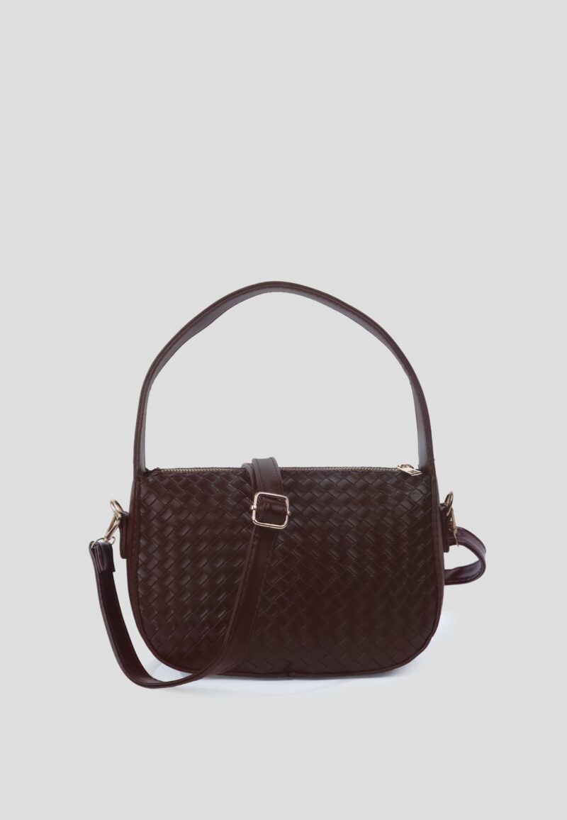 Croco Dark Brown Bag