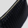 Croco Black Bag