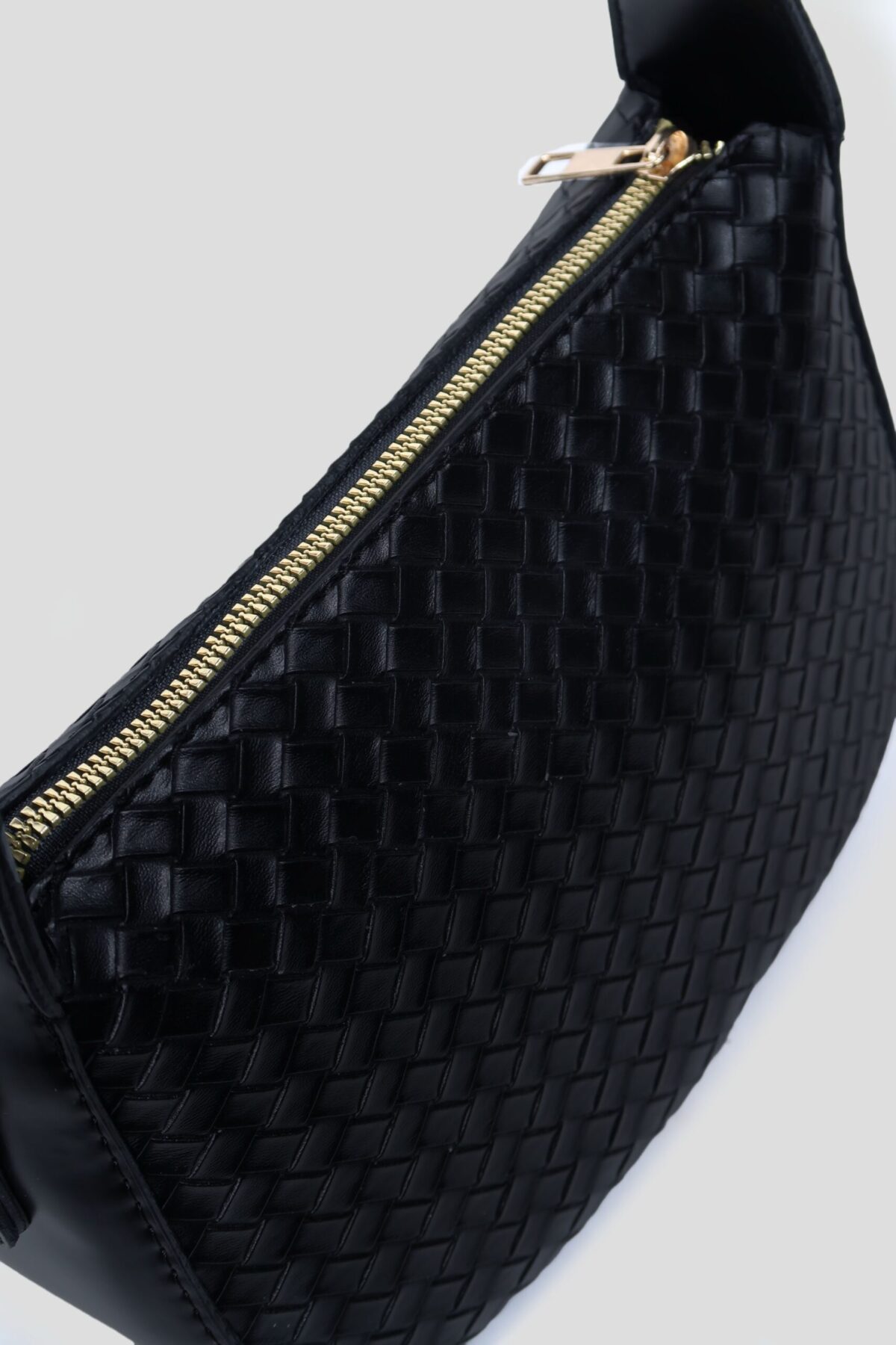Croco Black Bag