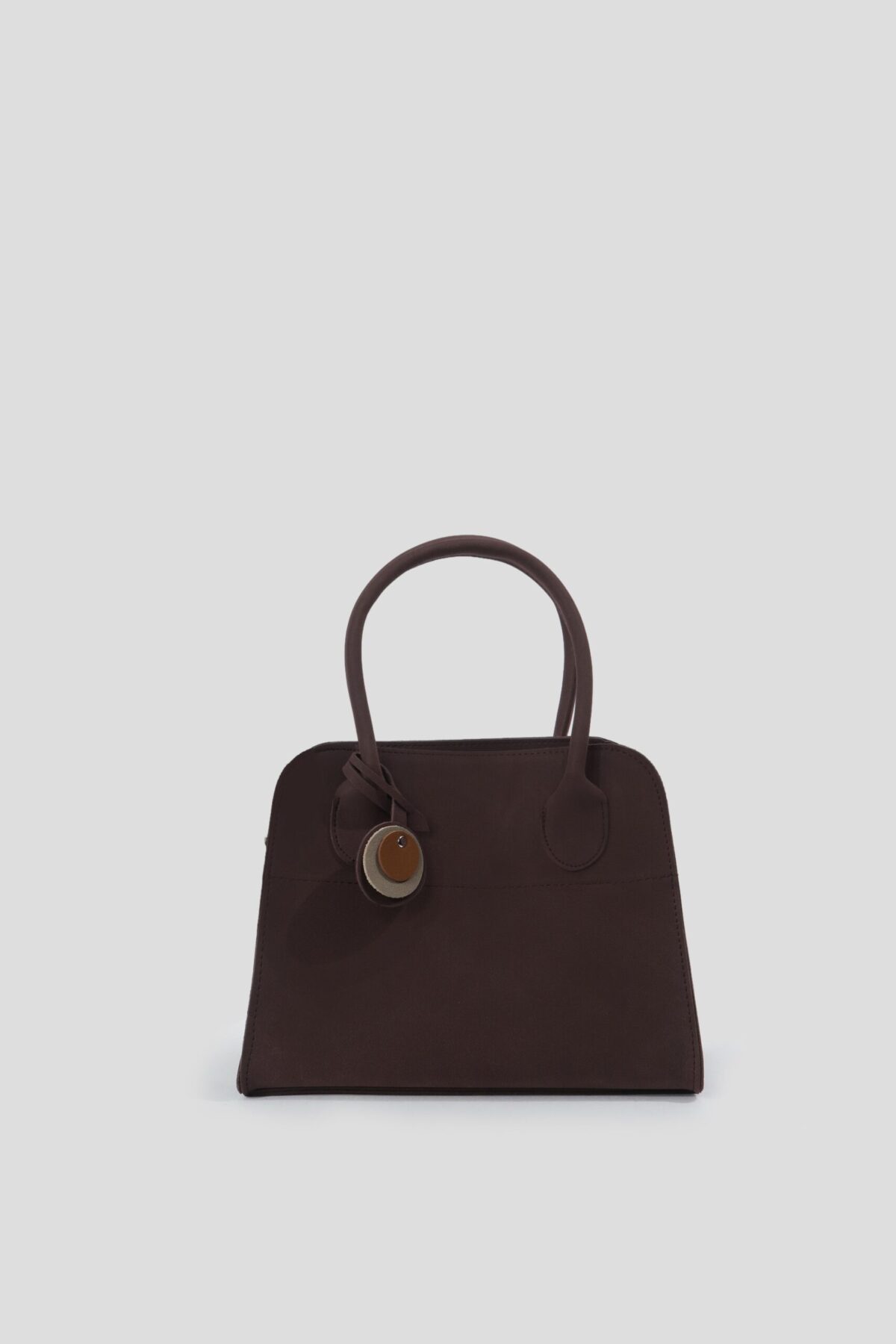 img_0555 Lumen Suede Dark Brown Bag