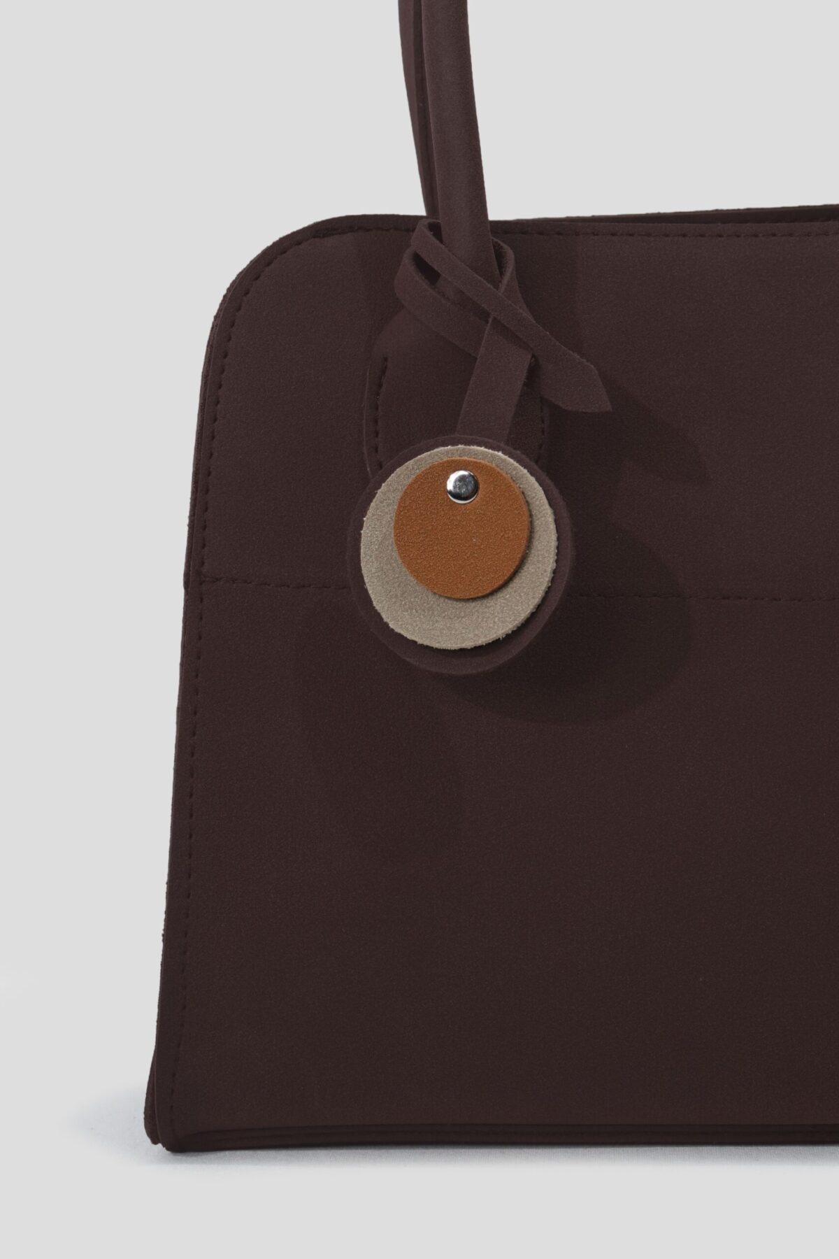 img_0560 Lumen Suede Dark Brown Bag