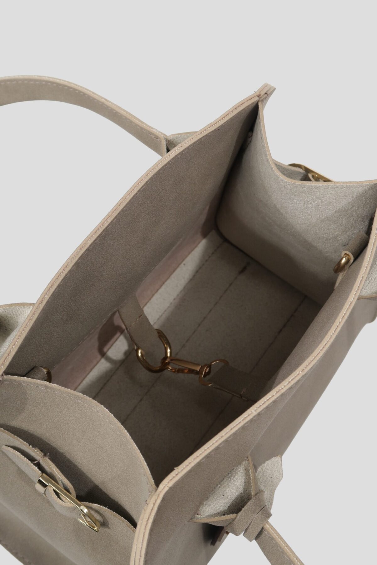 img_0577 Lumen Suede Beige Bag