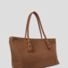 Forest Camel Suede Bag