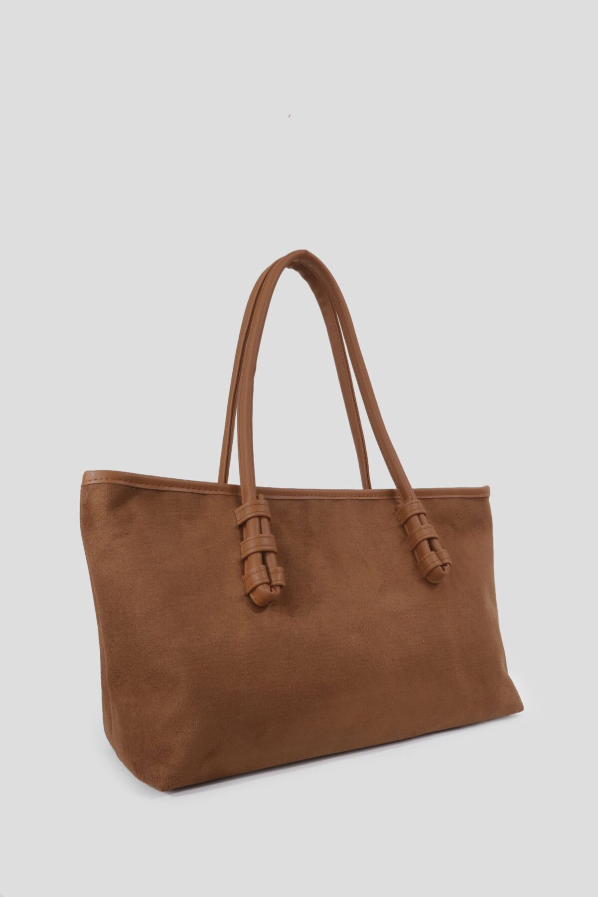 Forest Camel Suede Bag