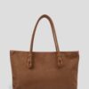 Forest Camel Suede Bag