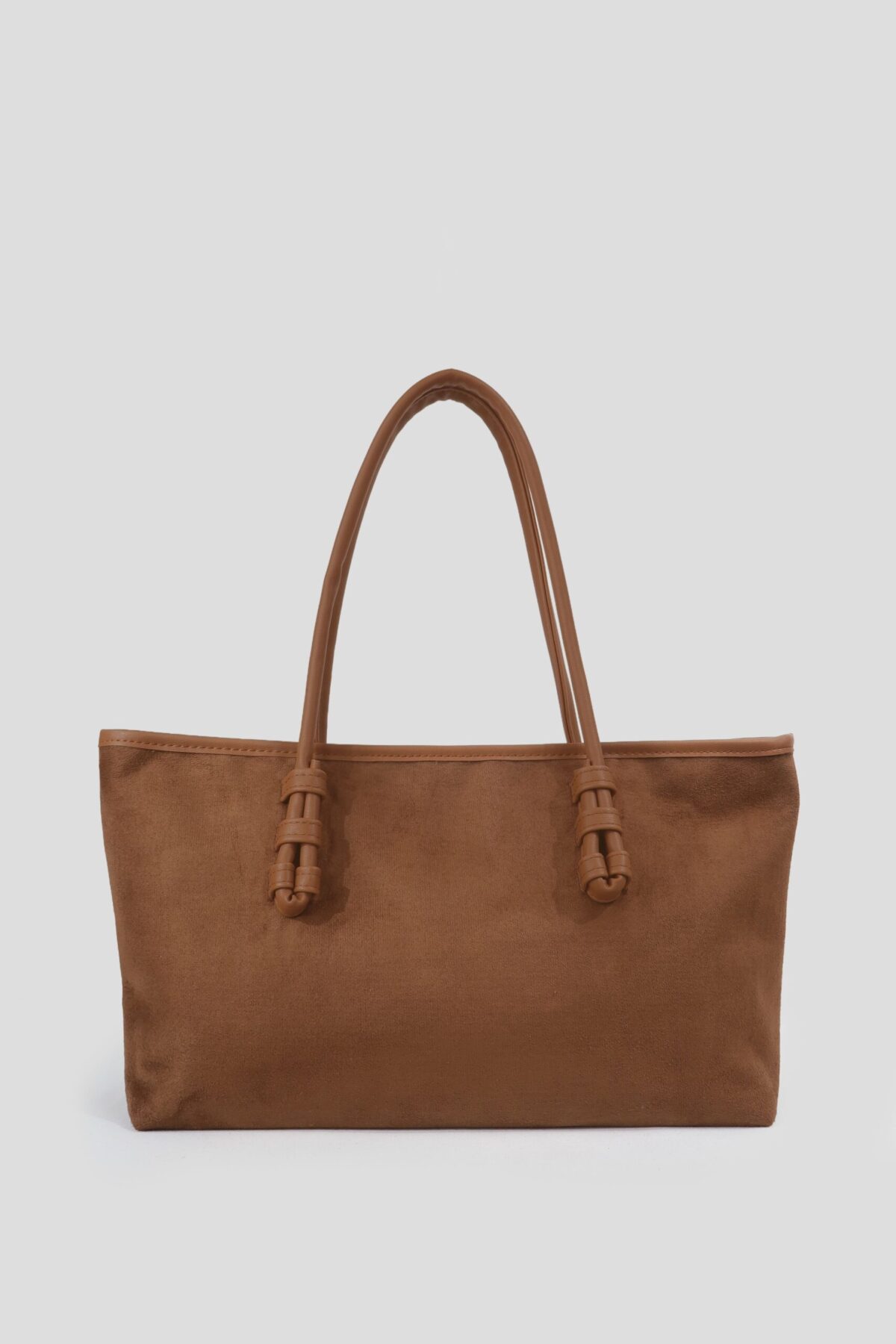 Forest Camel Suede Bag