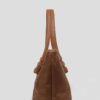 Forest Camel Suede Bag