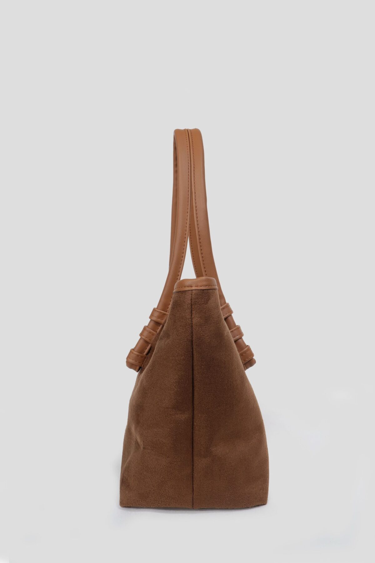 Forest Camel Suede Bag
