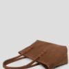 Forest Camel Suede Bag
