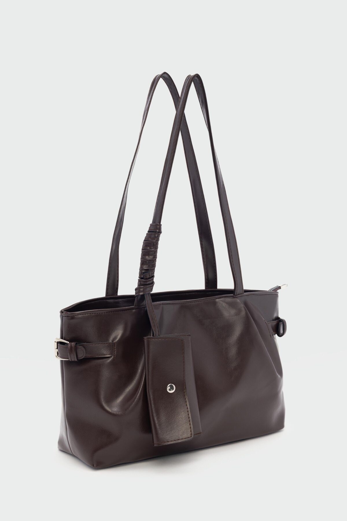 Pedro Dark Brown Bag + Wallet