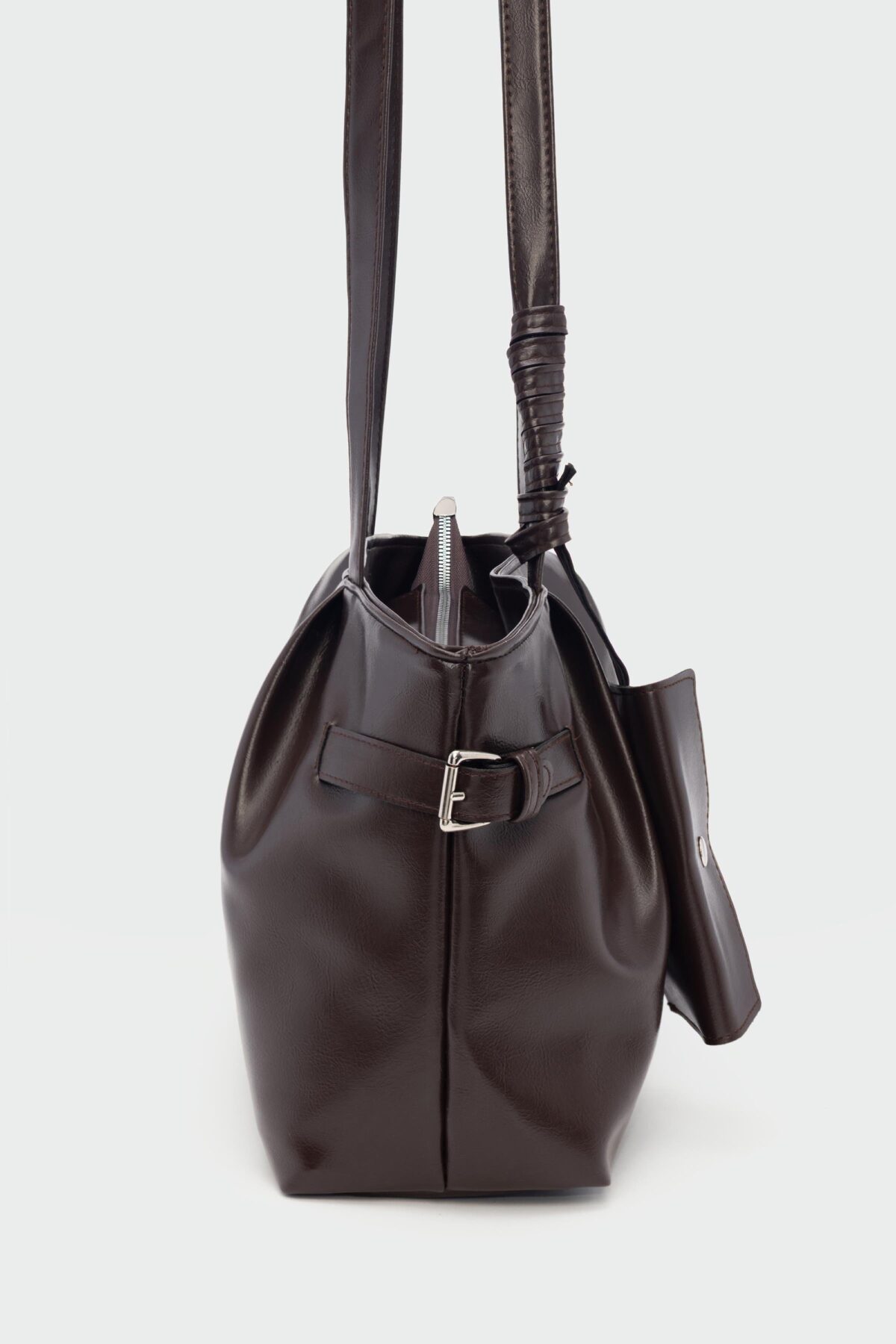 Pedro Dark Brown Bag + Wallet