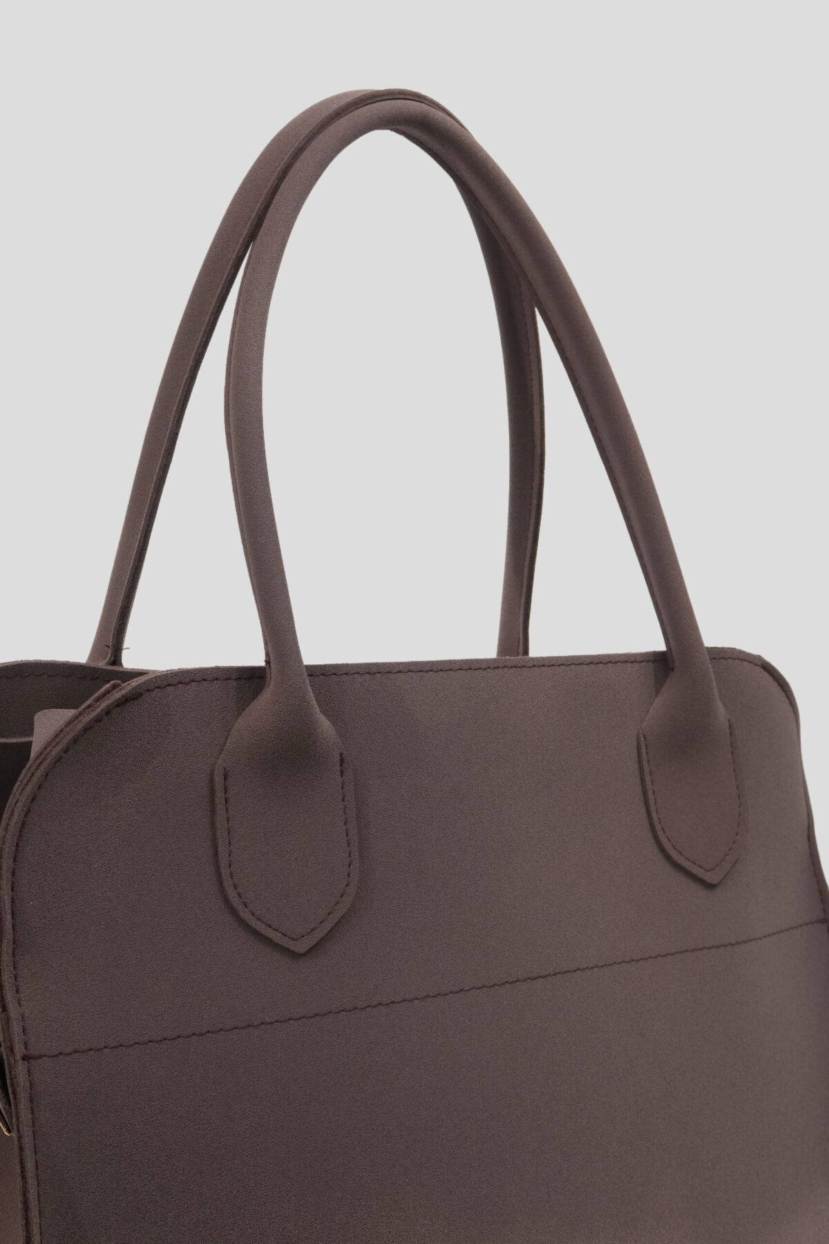Kyoto Suede Brown Bag