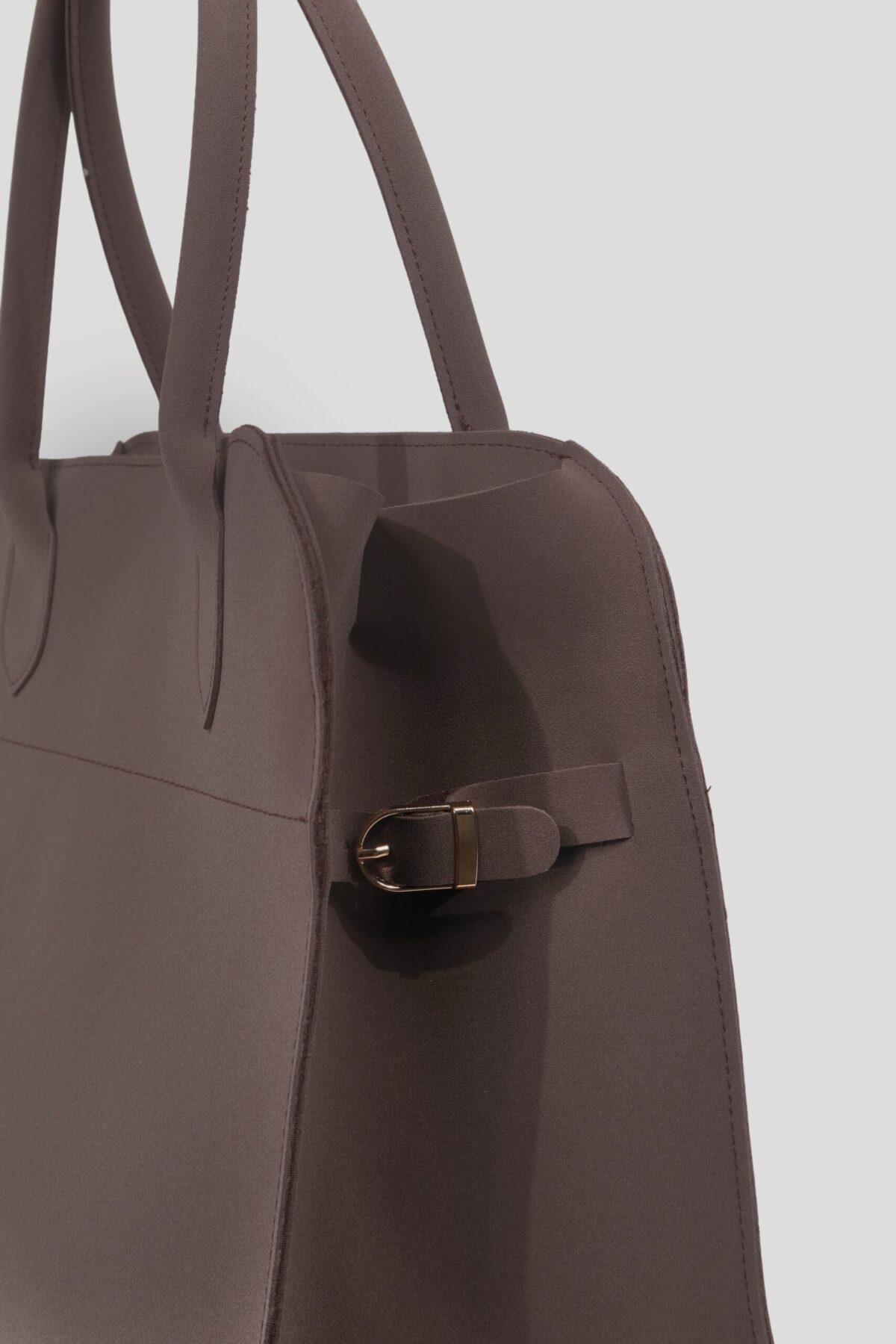 Kyoto Suede Brown Bag