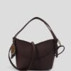 img_0724 Feather Suede Dark Brown Bag
