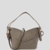 img_0725 Feather Suede Beige Bag