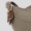 img_0731 Feather Suede Beige Bag