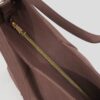 img_0733 Feather Suede Dark Brown Bag