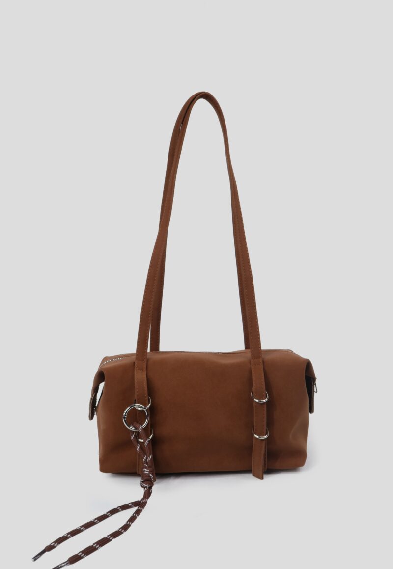 Squid Suede Camel Bag