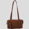 Squid Suede Camel Bag