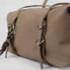 Squid Suede Beige Bag