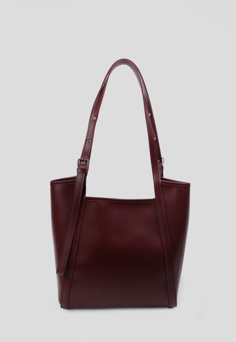 Mirna Burgundy Bag + Pochette