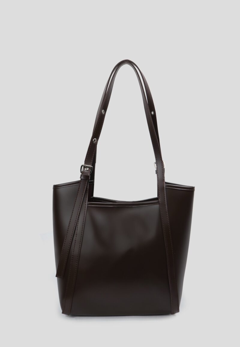 Mirna Dark Brown Bag + Pochette