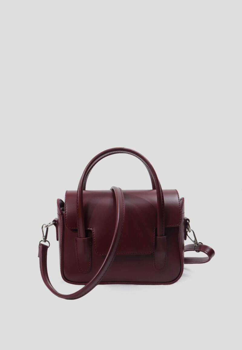Mika Burgundy Bag