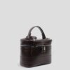 Channel Dark Brown Bag