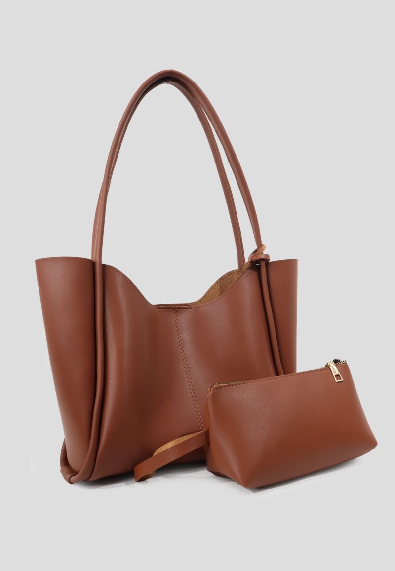 Halsey Camel Bag + Pochette