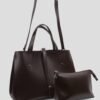 Donna Dark Brown Bag + Pochette