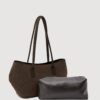 Roly Suede Dark Brown