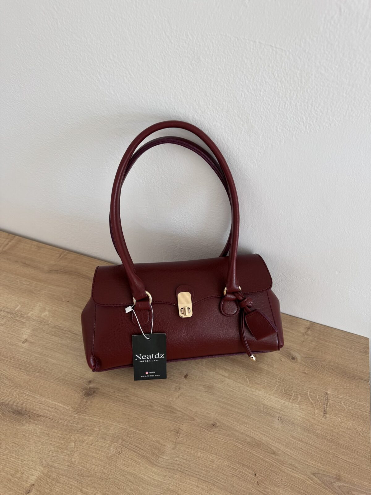 Vanni Burgundy Bag