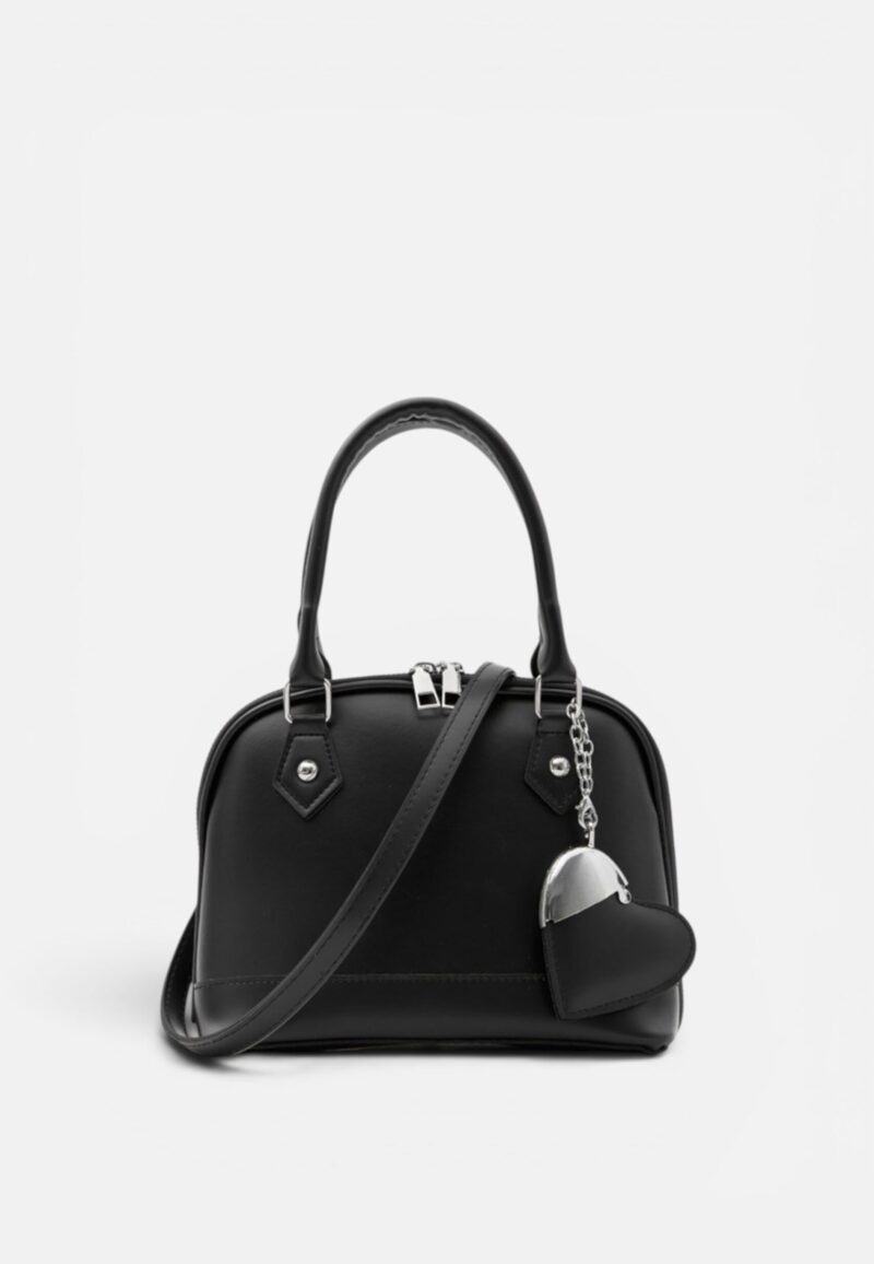 Stella Black Bag + Charm