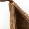 Wanda Camel Wicker HandBag