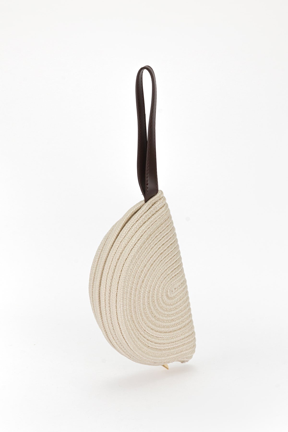 Wanda Off-White Wicker HandBag