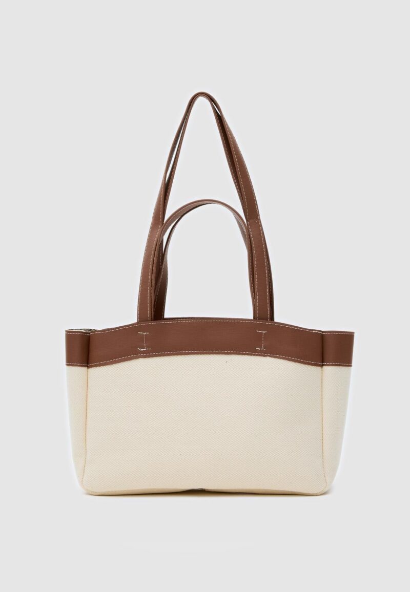 Michelle Canvas Camel Bag