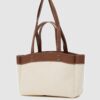 Michelle Canvas Camel Bag