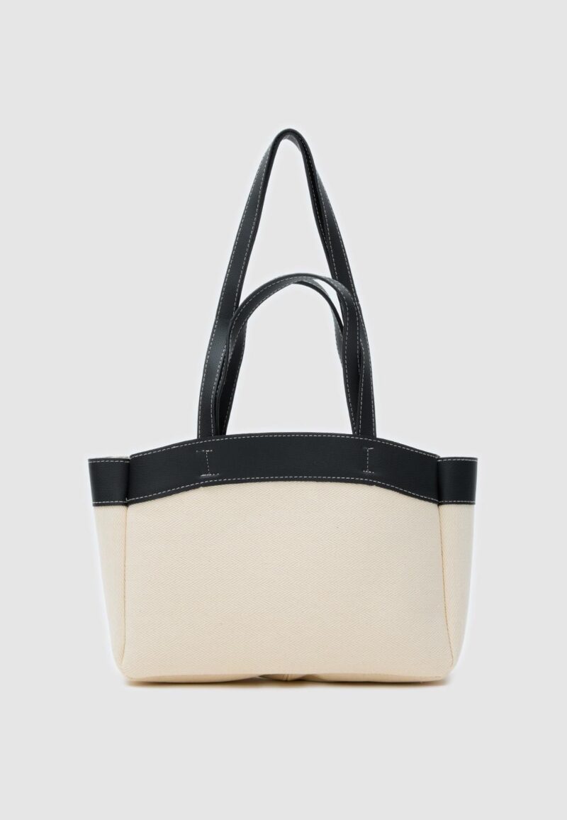 Michelle Canvas Black Bag