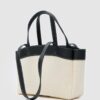 img_9393-2 Michelle Canvas Black Bag