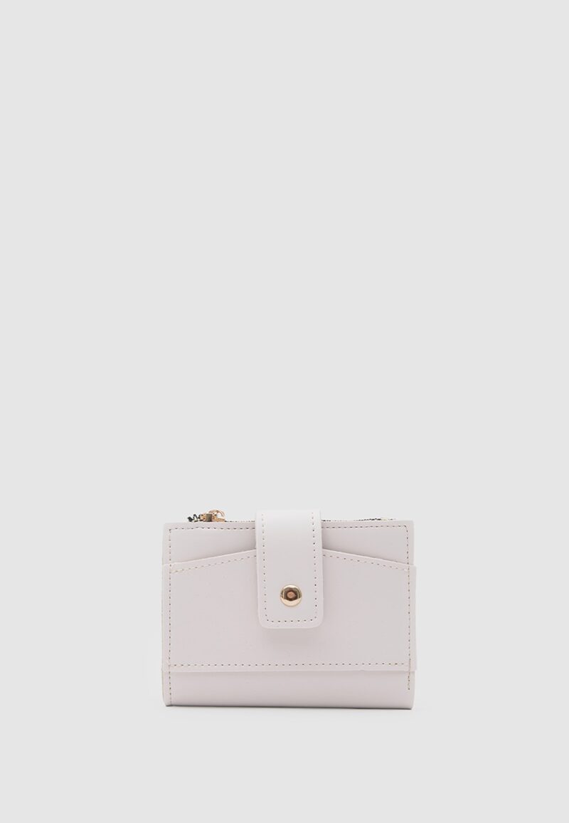 Poppin Off-White Wallet