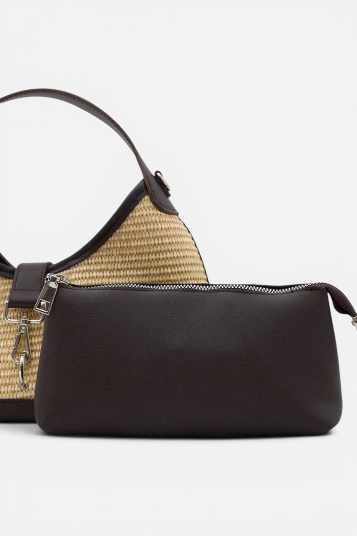 Kasper Dark Brown Bag + Pochette