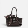 Flora Dark Brown Bag