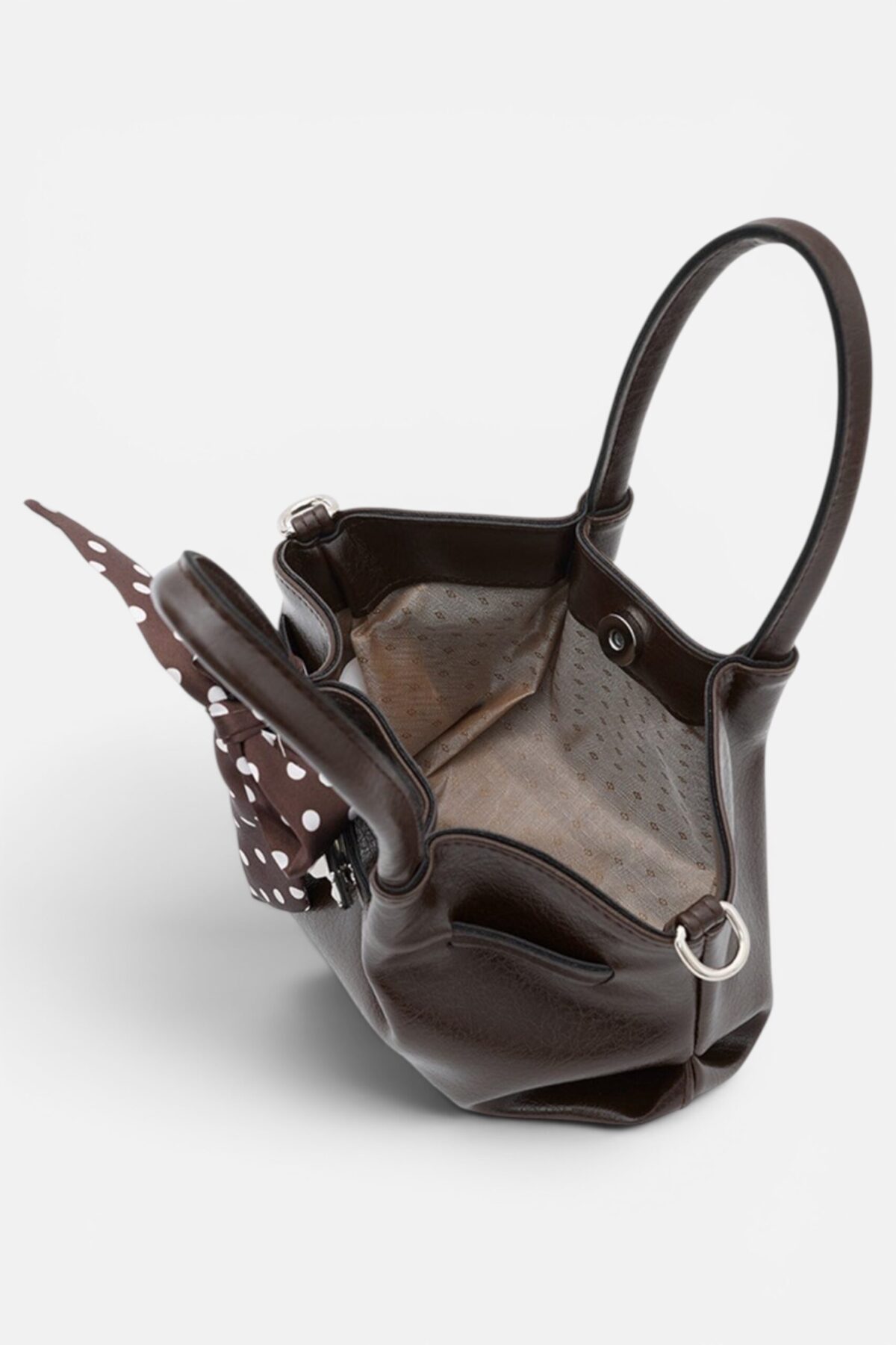 Flora Dark Brown Bag