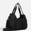 Glenda Black Gym Bag