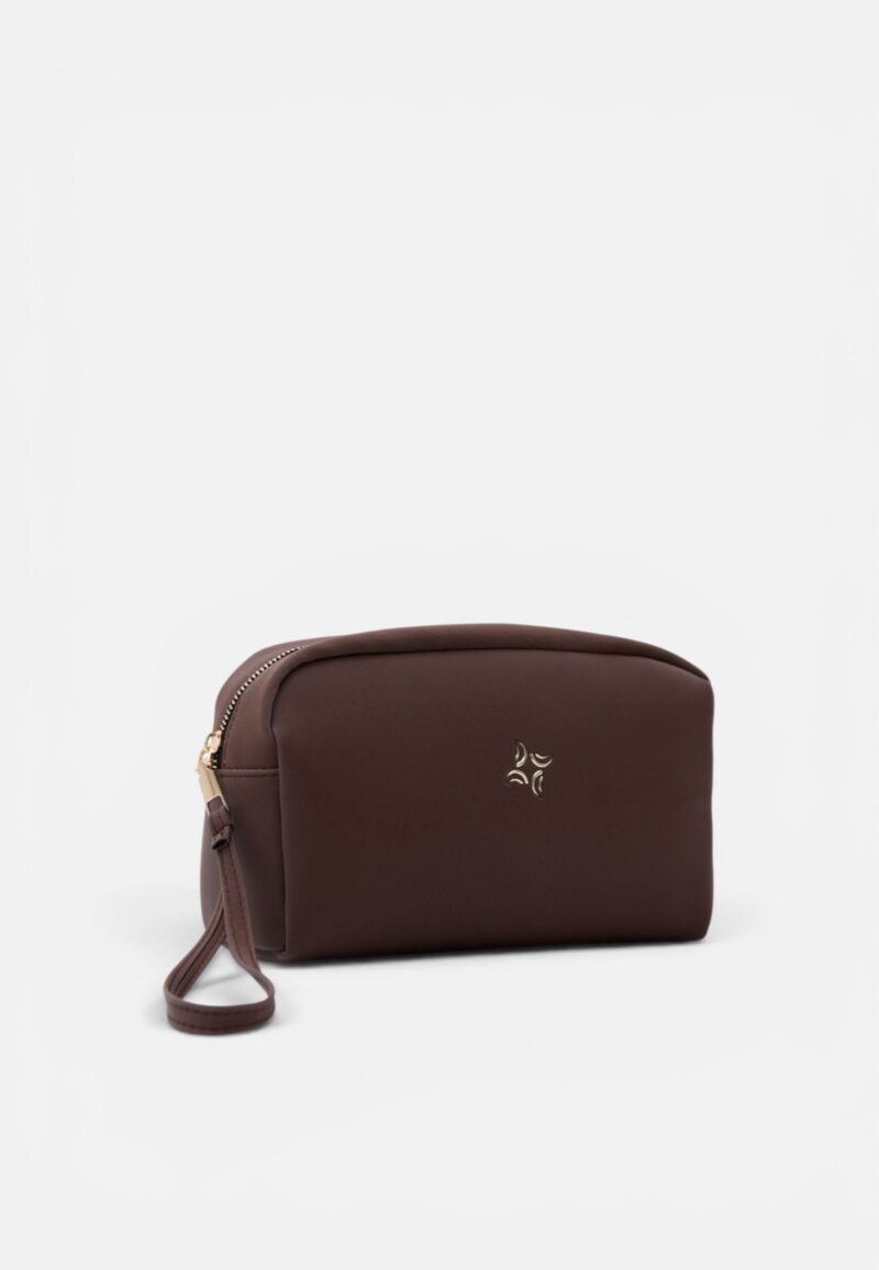 Jenny Dark Brown Waterproof Makeup Purse