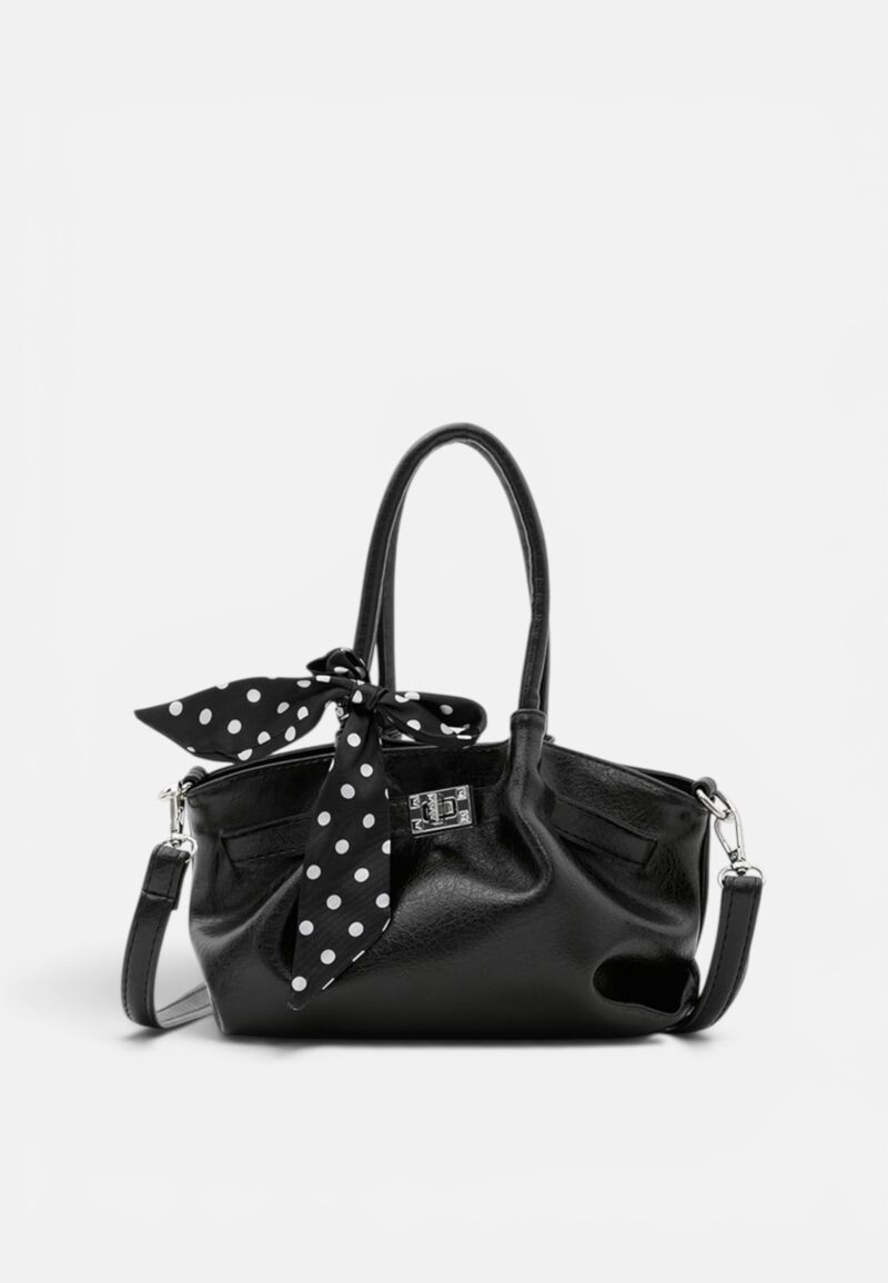 Flora Black Bag