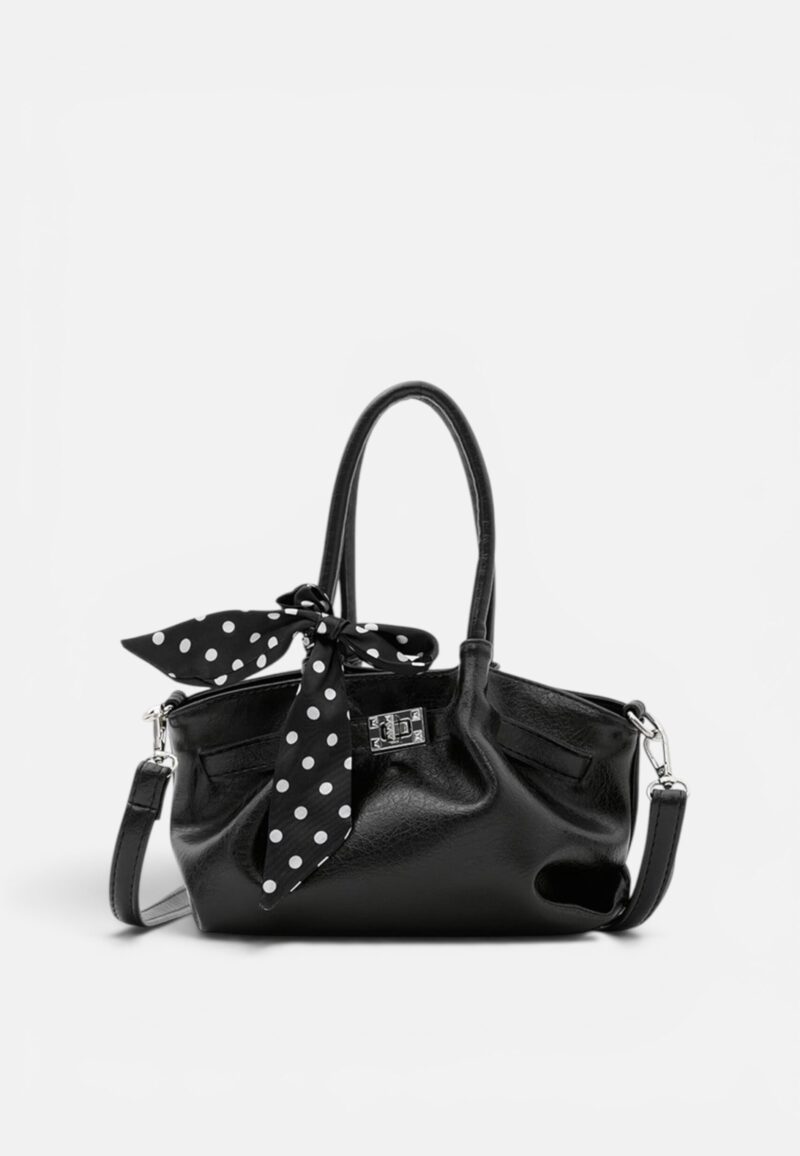 Flora Black Bag