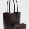 Marline Dark Brown Bag + Pochette